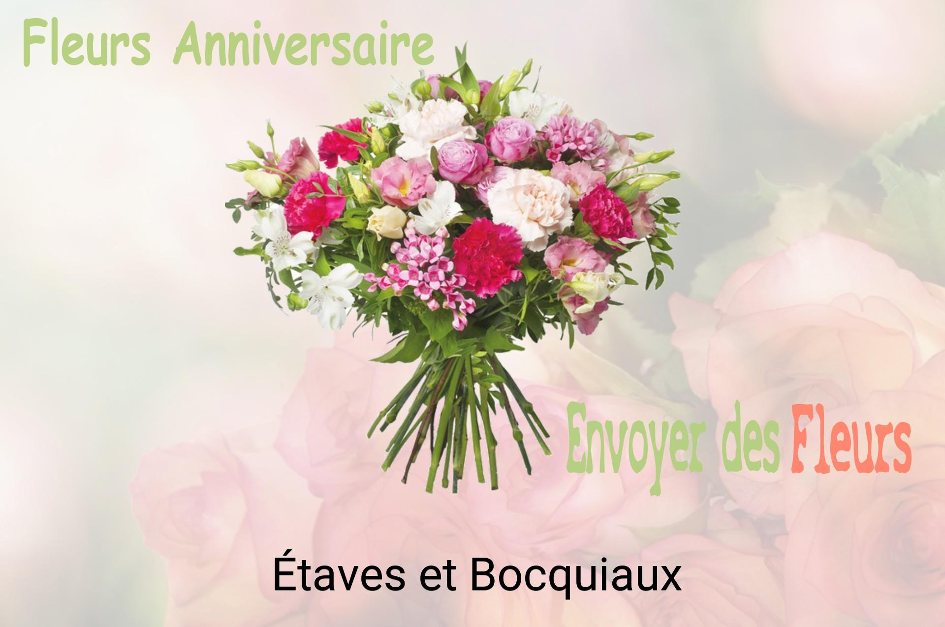Bouquet de fleurs d’anniversaire livré à Étaves-et-Bocquiaux